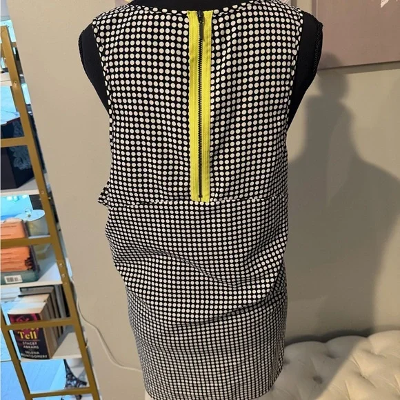 Vince Camuto Black and White Polka Dot Sleeveless Top size XL - Picture 3 of 5